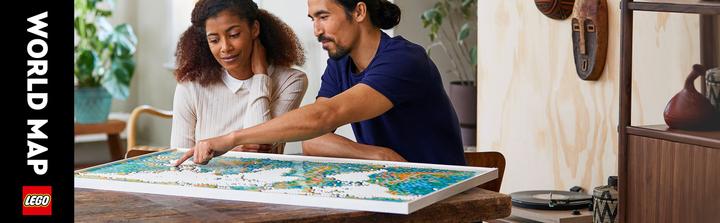 Image du produit LEGO Carte du monde (31203, LEGO Art, LEGO difficiles à trouver)