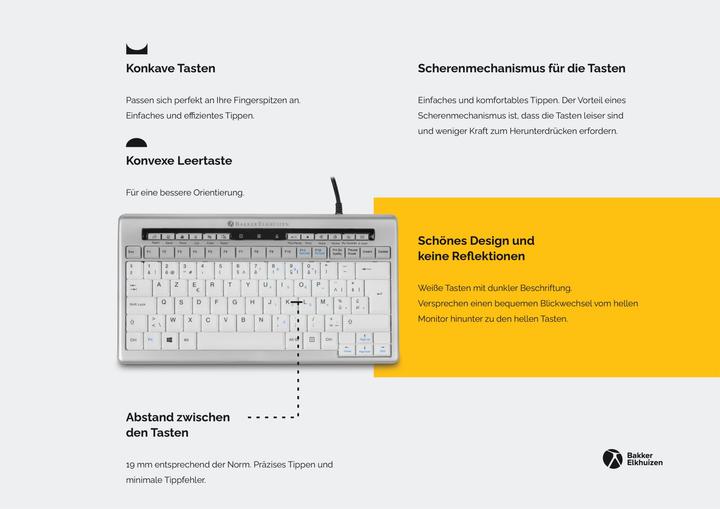 Produktbild Bakker Elkhuizen S-board 840 (Deutschland, Kabelgebunden)