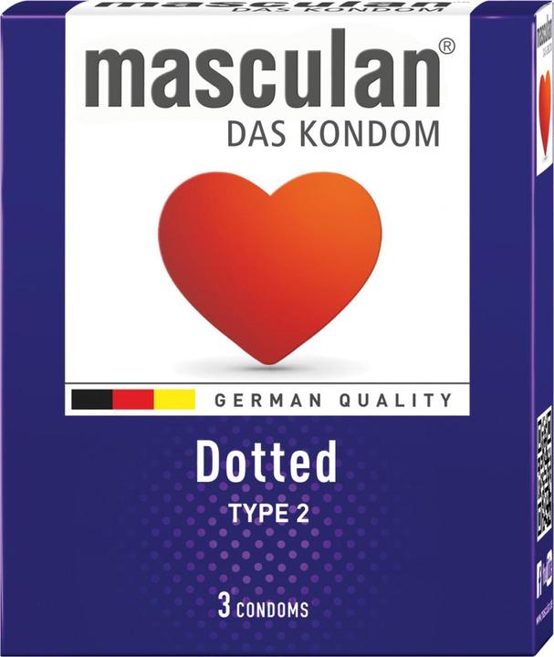 Actual product image Masculan Dotted 3 pc. (3 pcs.)