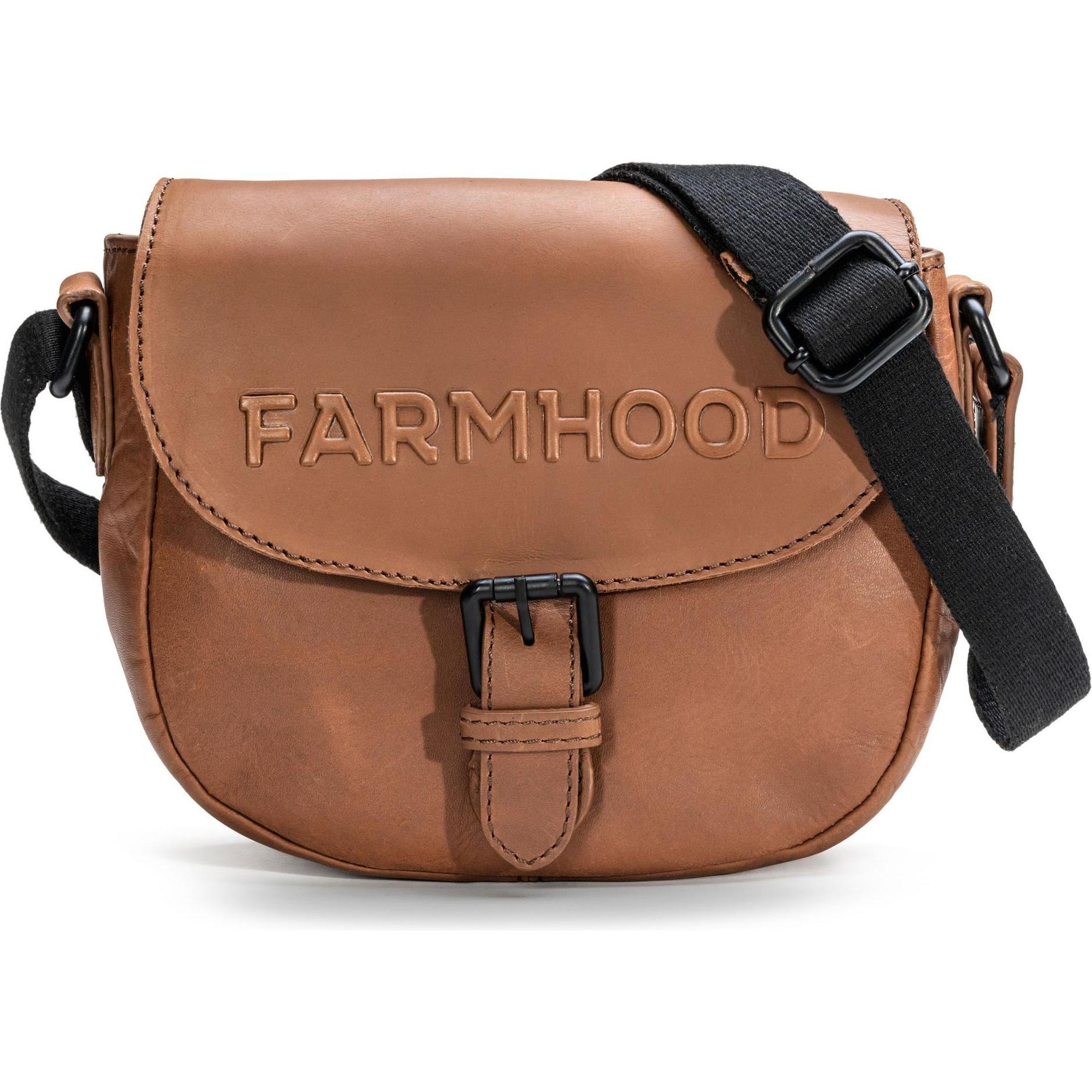 Thumbnail - Farmhood, Handtasche, Nashville M Umhängetasche Leder 21 cm, Braun