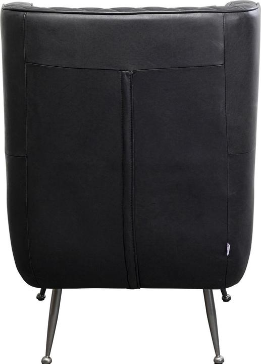 Image du produit Kare Design Fauteuil Nonna Smart cuir noir