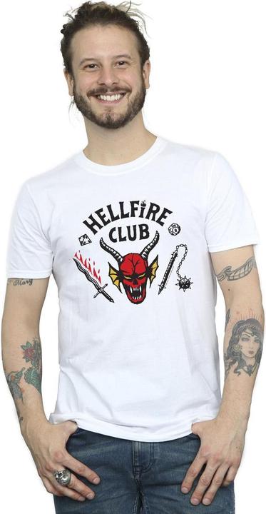 Image du produit Netflix - T-shirt STRANGER THINGS HELLFIRE CLUB - Homme (5XL)