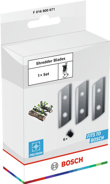 Immagine prodotto Bosch Home & Garden Zubehör Häckslerklingen (Trituratori, Ricambi per macchine da giardino)