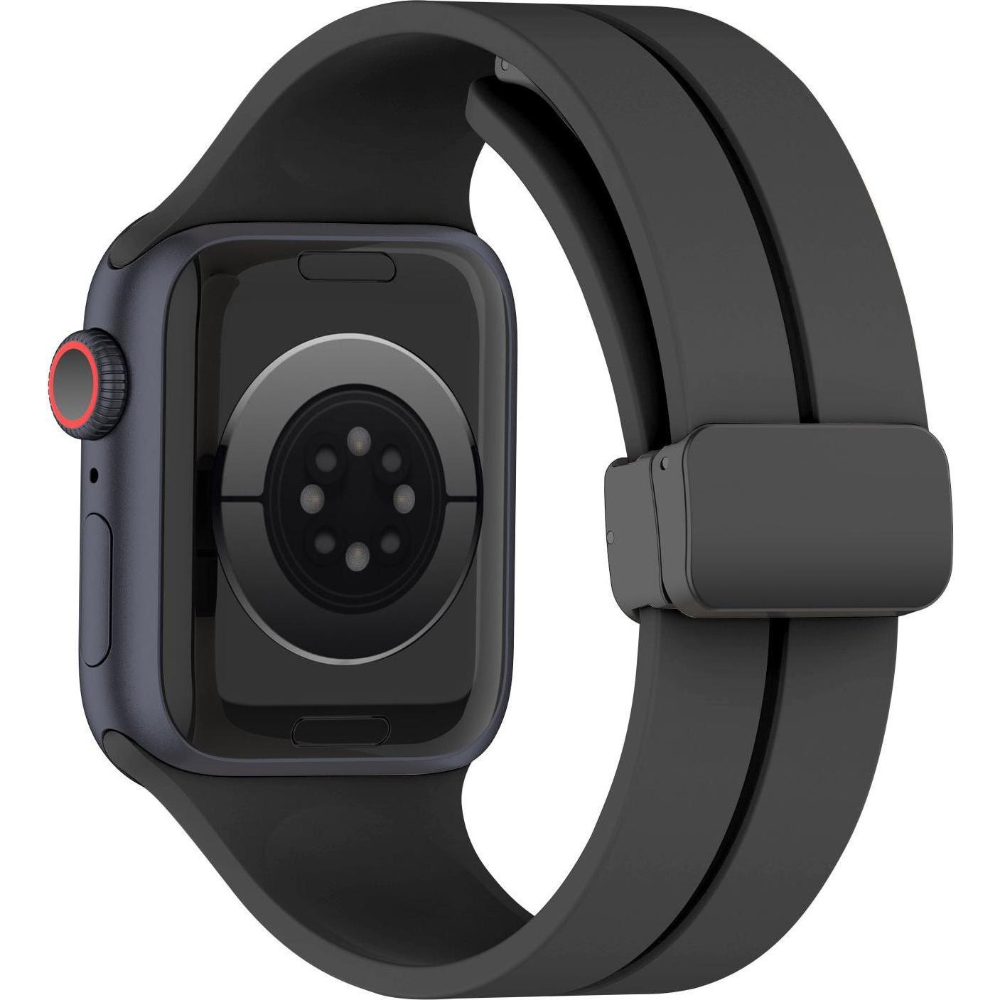 Thumbnail - Strap-it Armband (Apple Watch), Uhrenarmband, Schwarz