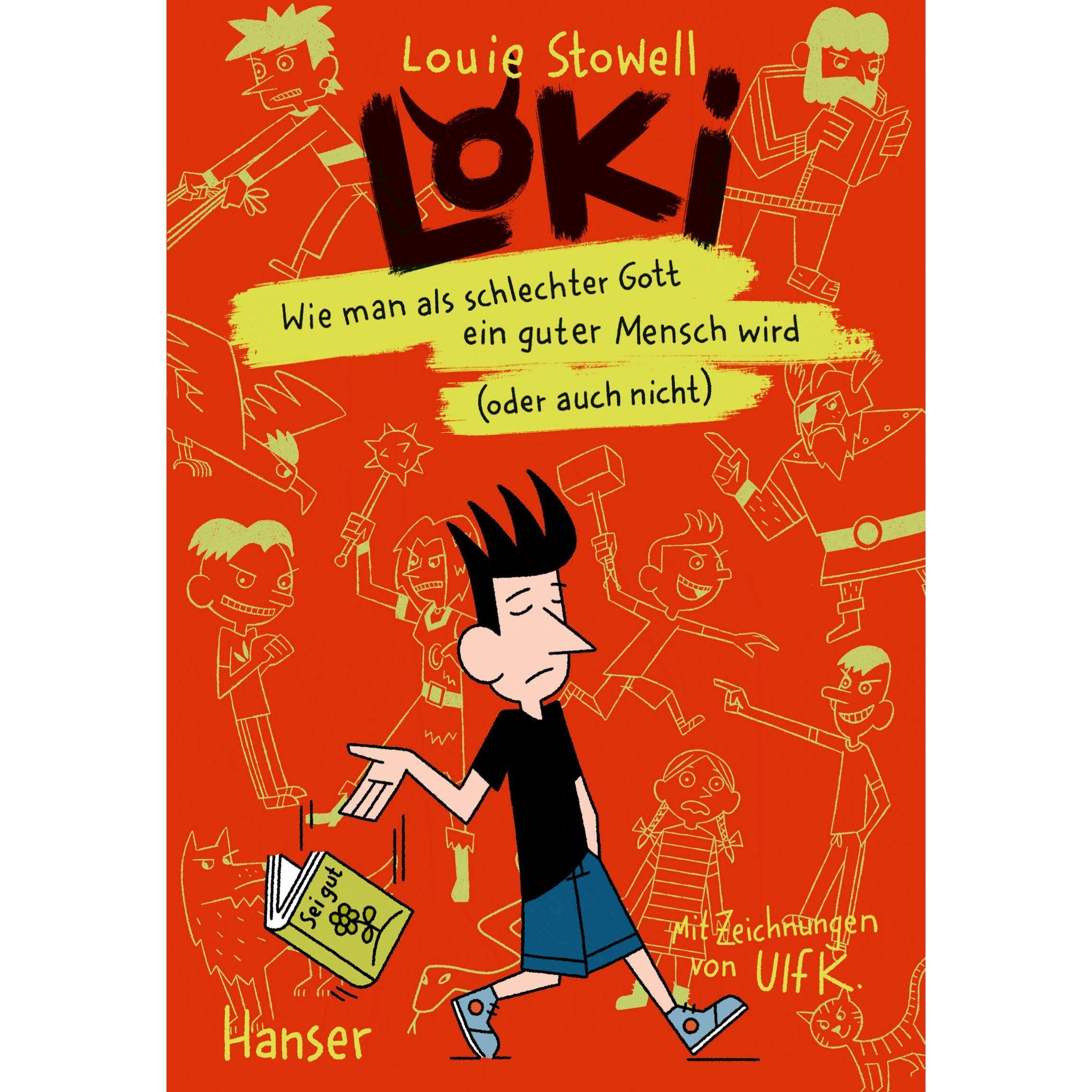 Loki - Wie man als schlechter Gott ein guter Mensch wird (oder auch nicht), Kinderbücher von Louie Stowell