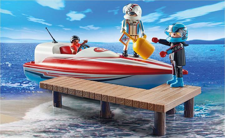 Actual product image Playmobil Speedboat with underwater motor (70744, Playmobil Sports & Action)