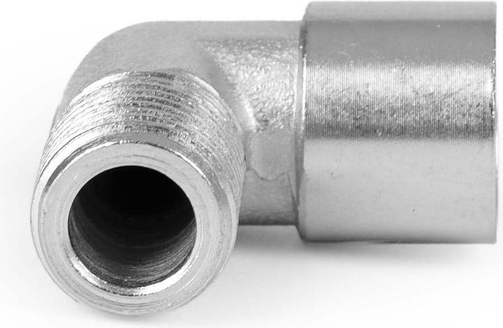 Image du produit Wiltec Adaptateur 90° sorties mâle/femelle 12,91mm (1/4") pour compresseur AS189 / AS196 / AF186