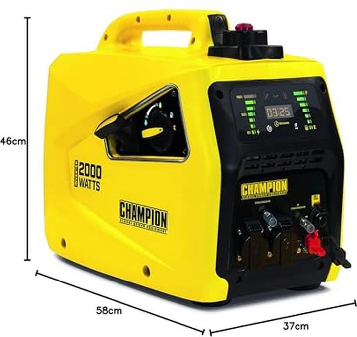 Actual product image Champion Power Equipment Power inverter, petrol 2000 Watt (1600 W, 4.10 l)
