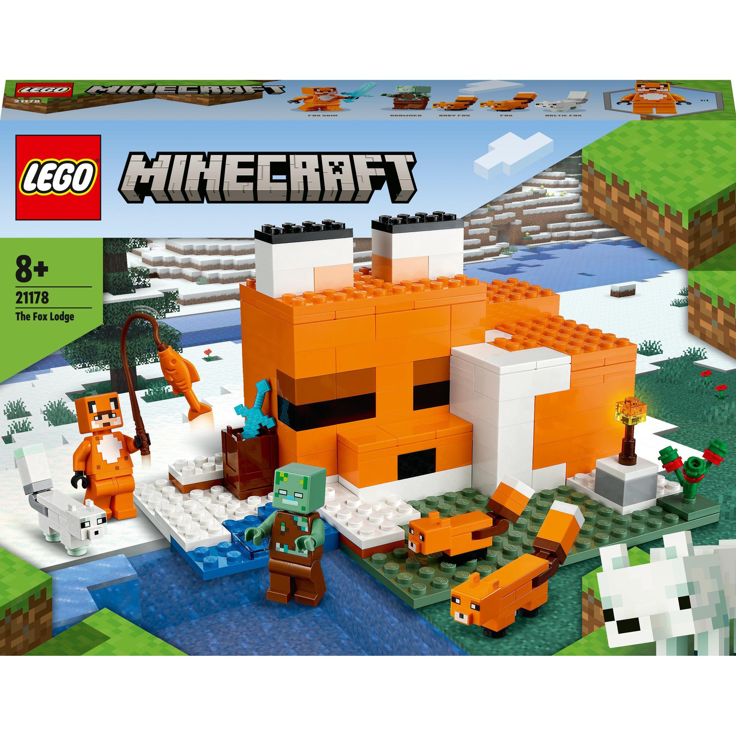 LEGO Die Fuchs-Lodge (21178, LEGO Minecraft)