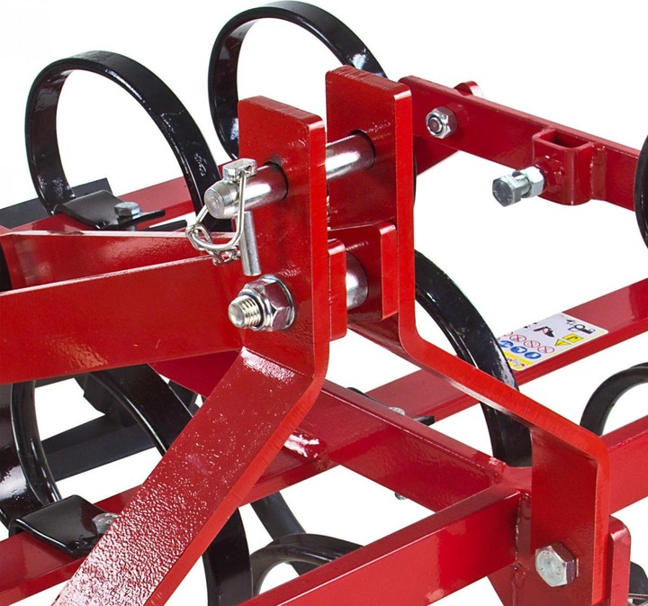 Actual product image Dema Traktor Grubber Saatbeetgrubber Egge Vertikutierer Kultivator mit Krümelwalze