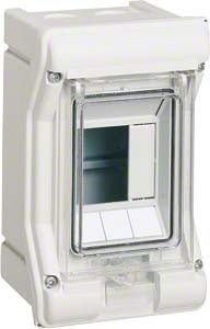 Actual product image Hager HAG VE110PN Vector IP65, 10 PLE, UV-stable, LE