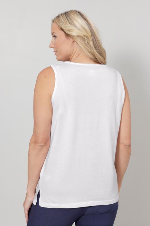 Produktbild Meyermode Top, figurfreundlich, V-Ausschnitt, Spitze, Pailletten (44)