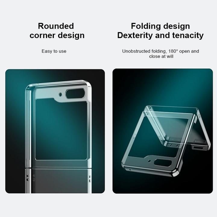 Actual product image König Design Protective mobile phone case for Samsung Galaxy Z Flip5 Case Cover Case Bumper New (Samsung Galaxy Z Flip5)