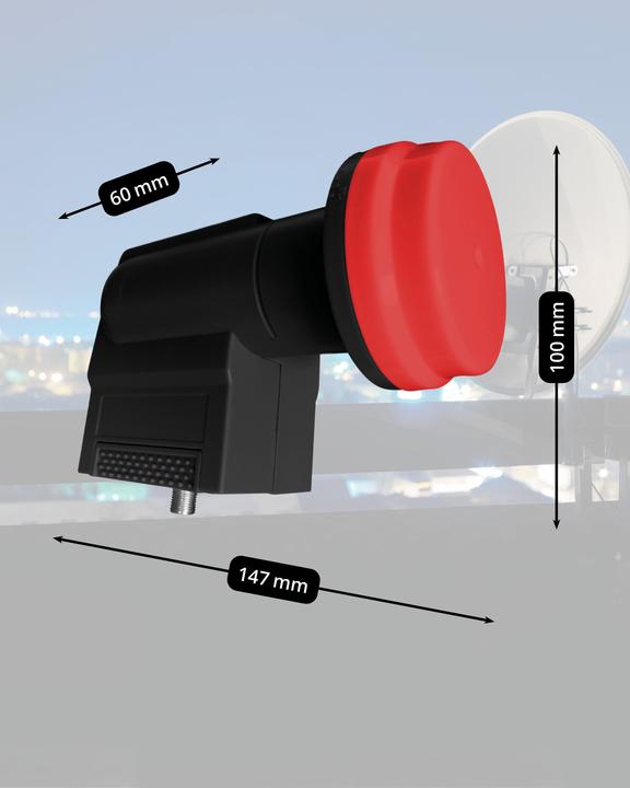 Actual product image Megasat Unicable II LNB Diavolo (Unicable, 40mm)