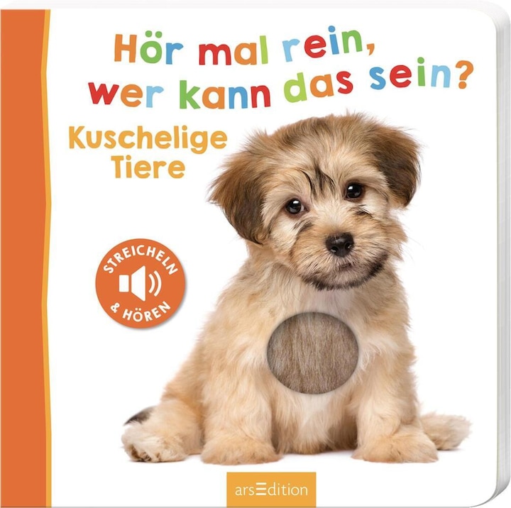 Actual product image Listen in, who can that be? - Cuddly animals (German)
