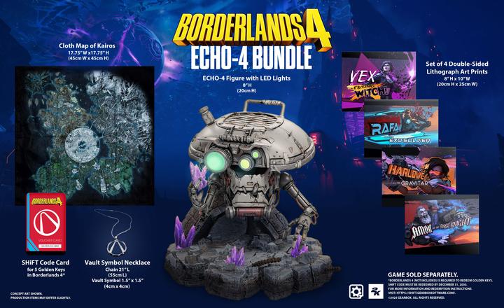Immagine prodotto Gearbox Borderlands 4 Echobot Collector's Edition (ohne Spiel) (PS5)