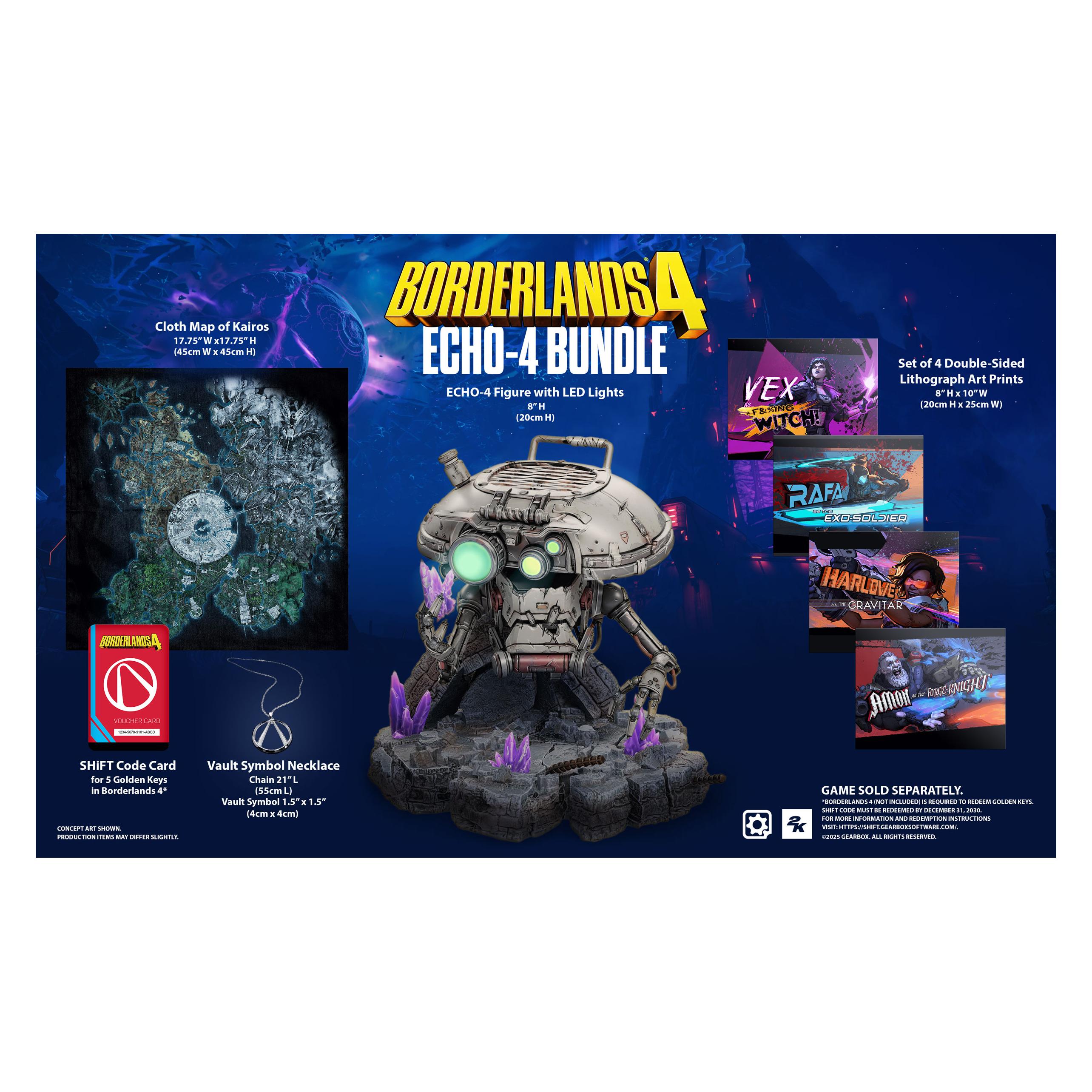 Gearbox, Borderlands 4 Echobot Collector's Edition (ohne Spiel)
