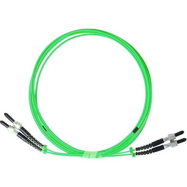BlueOptics Duplex LWL Patchkabel FSMA-FSMA Multimode OM5 0.5 Meter (0.50 m), Netzwerkkabel