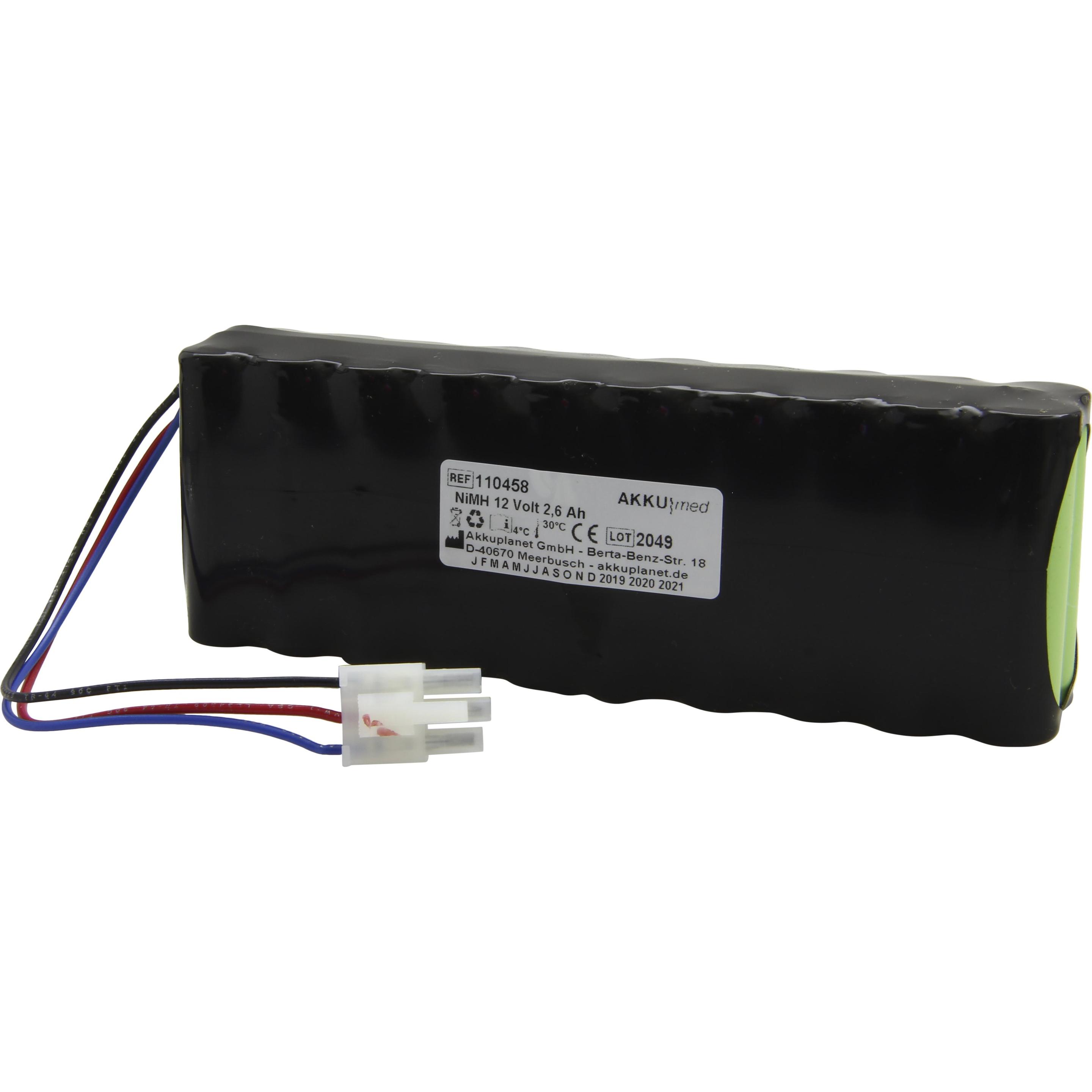 XCell NiMH Akku passend für Bionet CardioCare 2000 (Gerätespezifisch, 2600 mAh), Batterien + Akkus