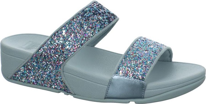 Actual product image Fitflop Lulu Multi Tonal Glitter Slides (40)