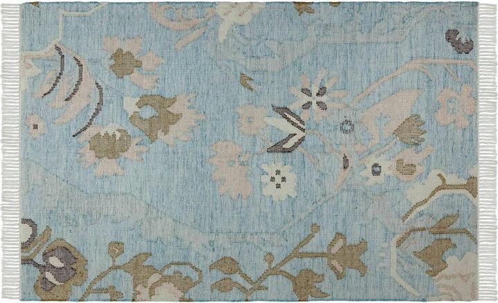 Produktbild Loberon Teppich Nére hellblau (300 x 300 cm)