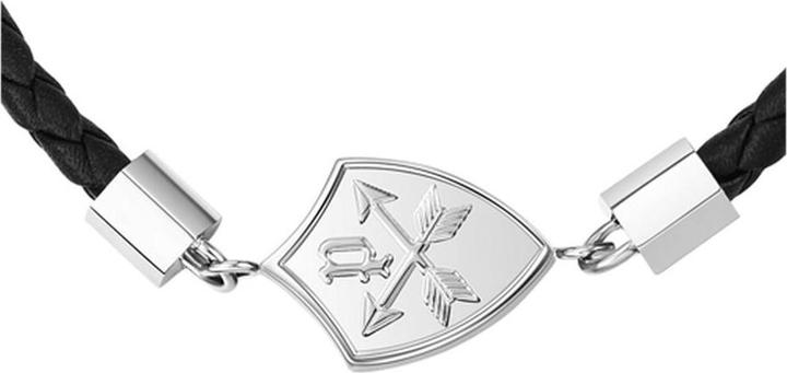 Image du produit Police ÄOEernÃ½ koÅ¾enÃ½ nÃ¡ramek pro muÅ¾e Urban Rebel PEAGB0001602 (Cuir)