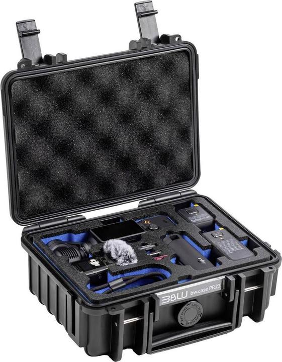 Actual product image B&W International B&W DJI Osmo Pocket 3 Case Type 500 Orange (Drone accessories bag)