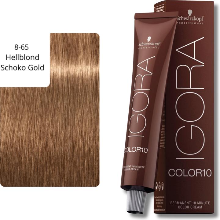Immagine prodotto Schwarzkopf Professional Igora Color10 colore dei capelli (8-65 Biondo chiaro cioccolato oro)