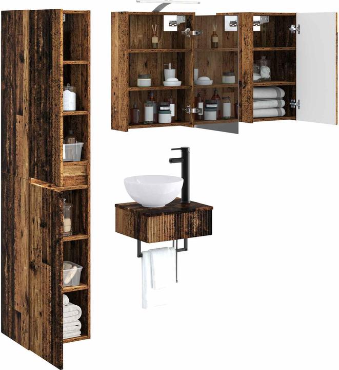 Produktbild vidaXL Badezimmermöbel-Set