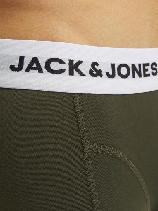 Actual product image Jack & Jones Jacbasic White Wb Trunks 3 Pack (XXL, pack of 3)
