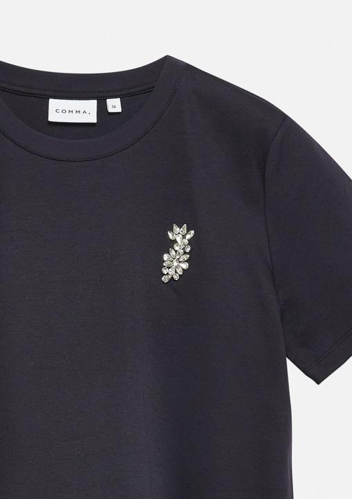 Produktbild Comma T-Shirt mit Schmucksteinen (34)