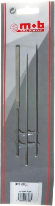 Produktbild MOB Satz von 3 Nadelfeilen auf Karte (140 mm)