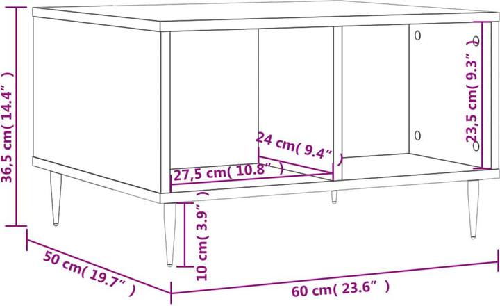 Actual product image VidaXL Younes (60 x 50 x 36.5 cm)