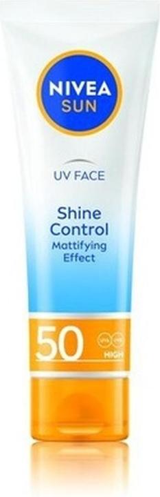 Produktbild NIVEA Sun UV Face Shine Control (Sonnencreme, SPF 50, 50 ml)