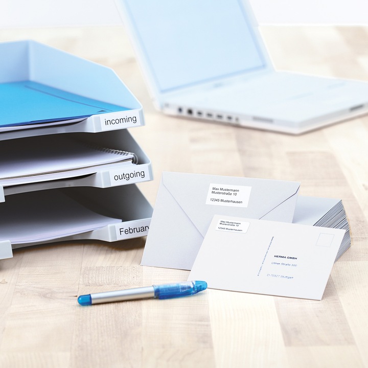 Actual product image Herma Universal labels A4