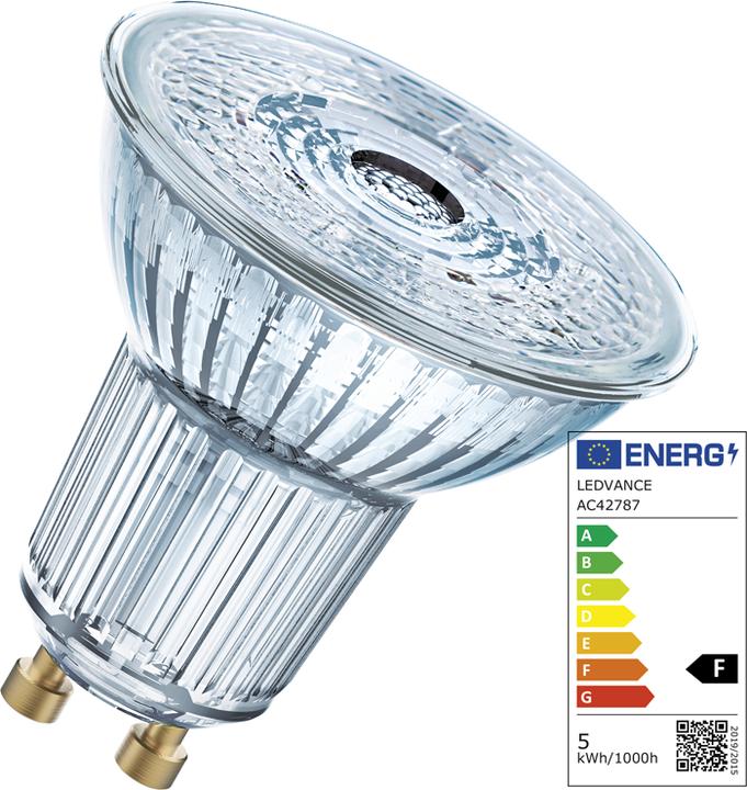 Produktbild Osram Led Superstar Par16 (GU10, 4.50 W, 350 lm, 1 x, F)