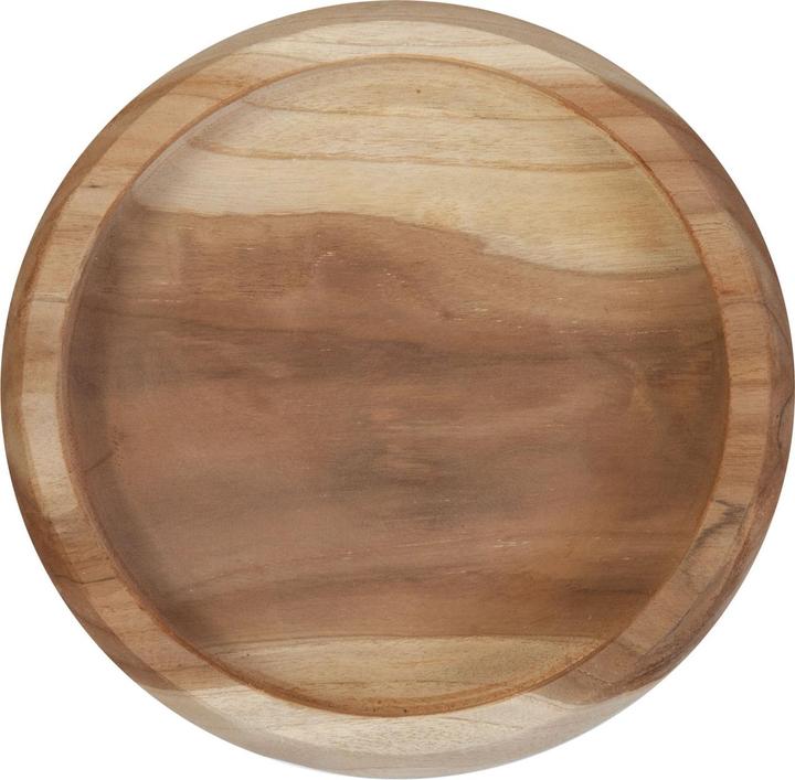 Natura Punto Teak bowl (25 x 5 cm)