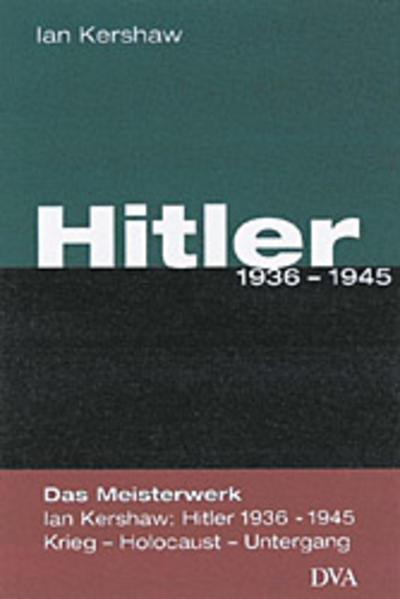 Produktbild Hitler (Band 2): Hitler, Band 2: 1936 - 1945 (Deutsch, Ian Kershaw, 2000)