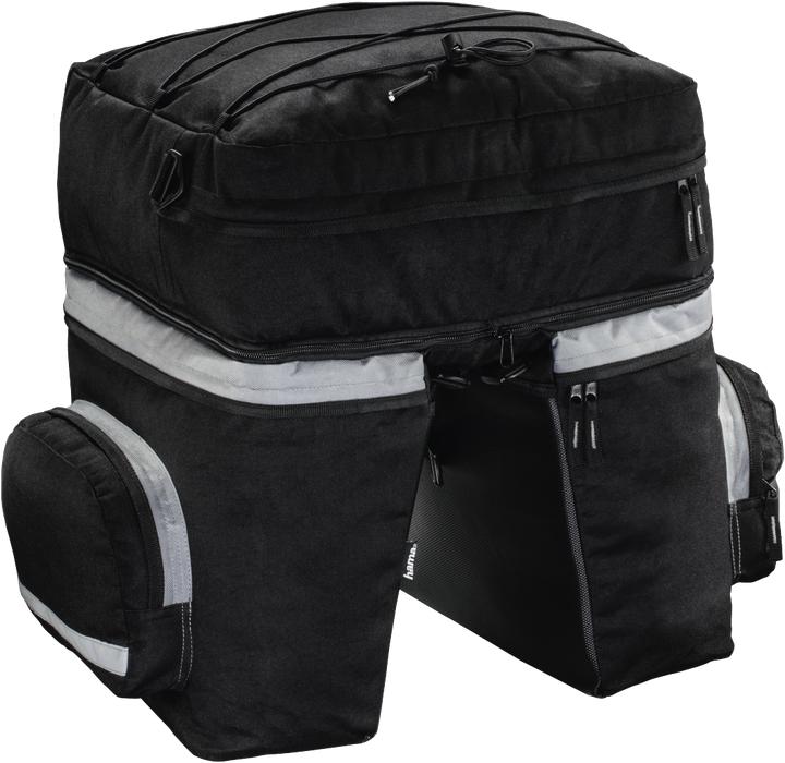 Actual product image Hama Bicycle pannier bag (40 l, Luggage carrier bag)