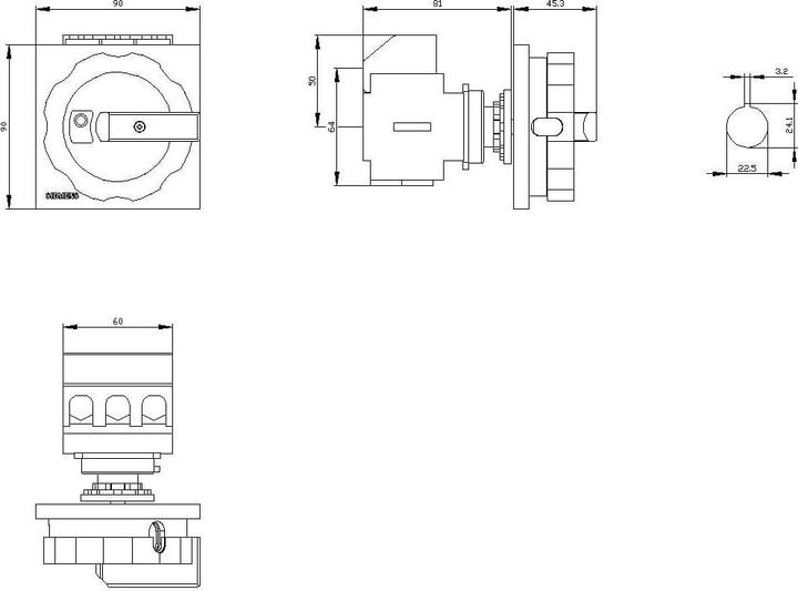 Image du produit Siemens Interrupteur principal