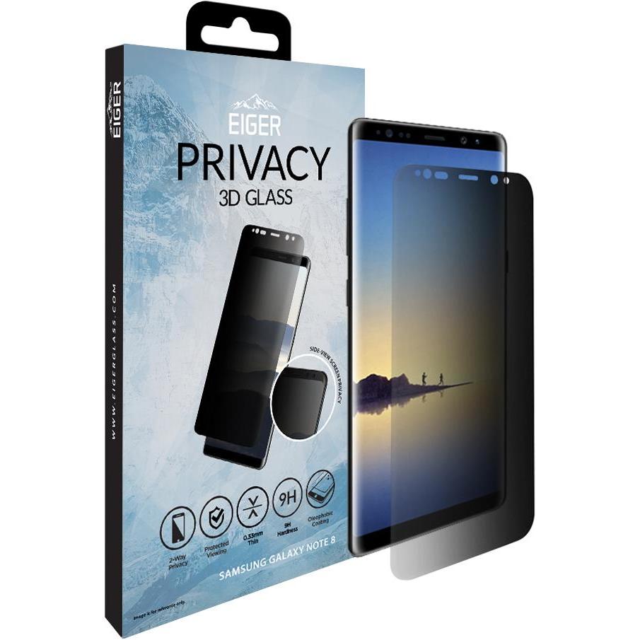 Thumbnail - Eiger Privacy (1 Stück, Samsung Galaxy Note 8), Smartphone Schutzfolie, Transparent