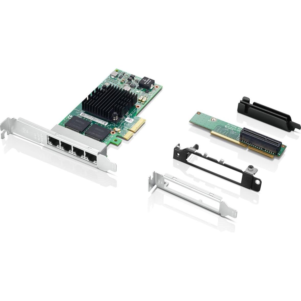 Lenovo Ethernet Expansion Card I350-T4 4-port (Mini PCI Express), Netzwerkkarte