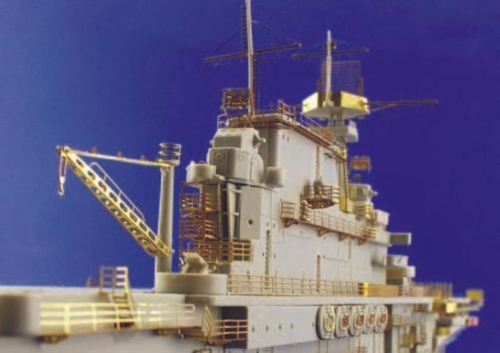 Actual product image Eduard Aircraft Carrier USS Hornet CV 8 Photo Etching Set