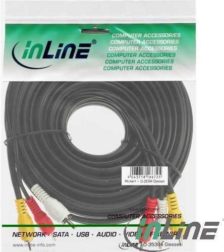 Productafbeelding InLine Composiet Video - Composiet Video (10 m, RCA)