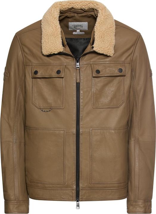 Immagine prodotto Camel Active Leder Fieldjacke mit Brusttaschen (58)