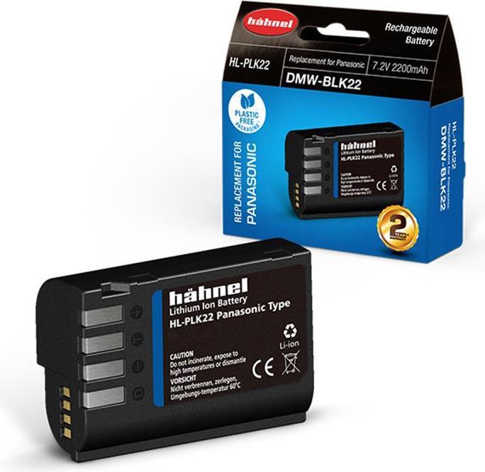 Actual product image Hähnel Digital camera battery HL-PLK22 (Camera battery)