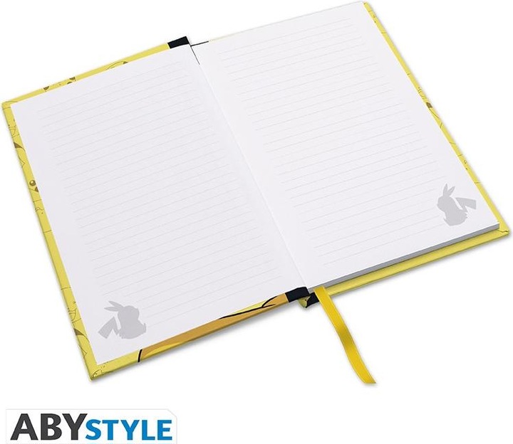 Actual product image ABYstyle Pokemon - Pikachu (A5, Lined, Hardcover)