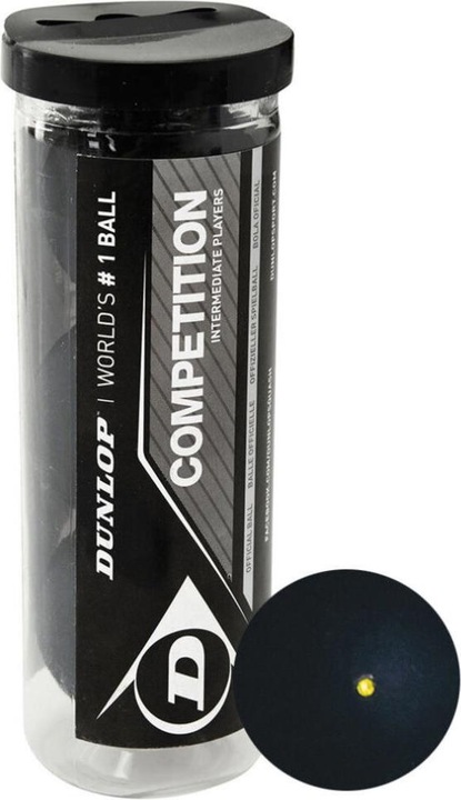 Produktbild Dunlop SquashBälle 3erPack Wettbewerb