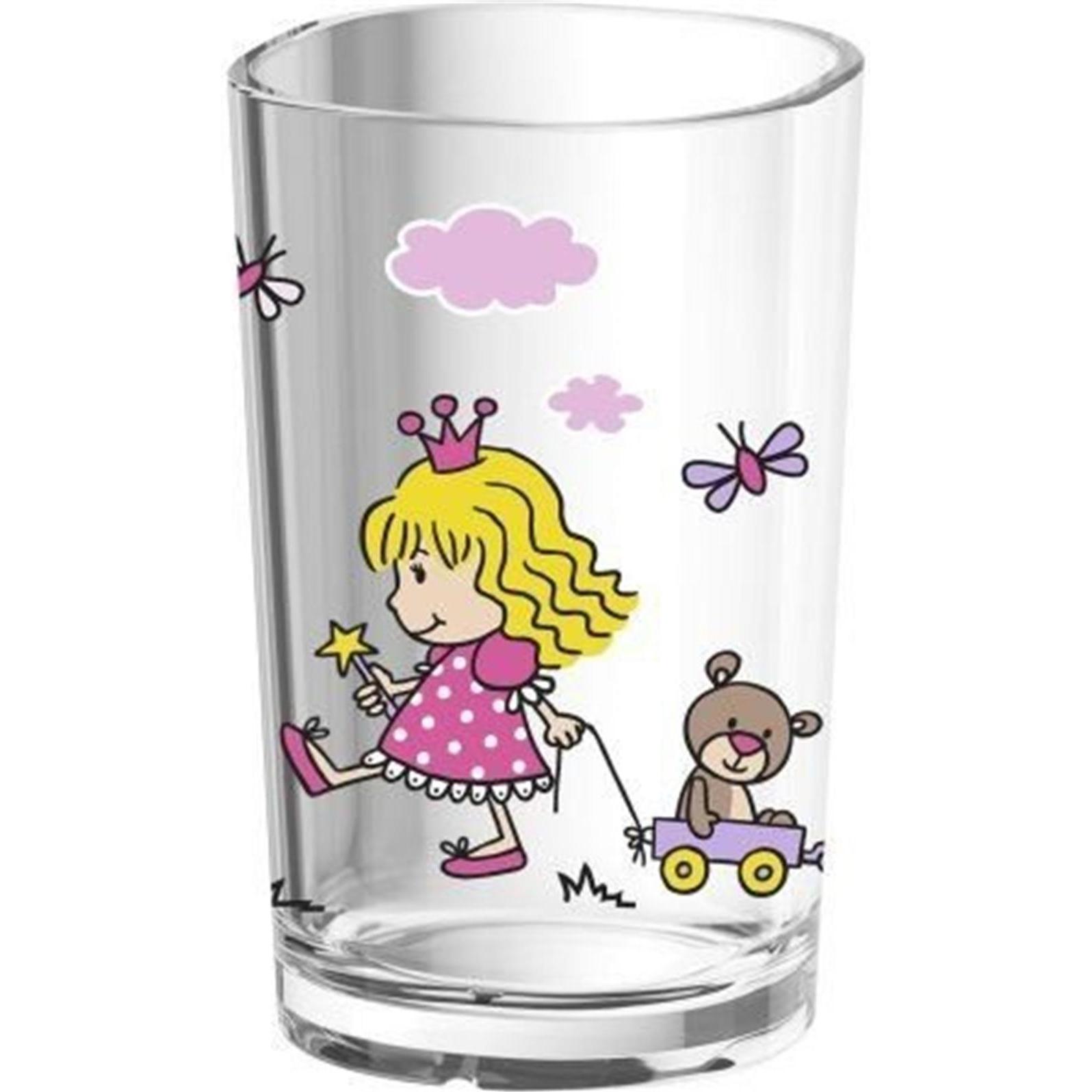 6x Emsa, Kindergeschirr + Kinderbesteck, Prinzessin
