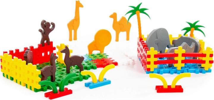 Produktbild Polesie Waffle constructor ZOO, 228 el